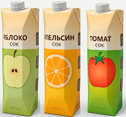 промышленное осветление соков